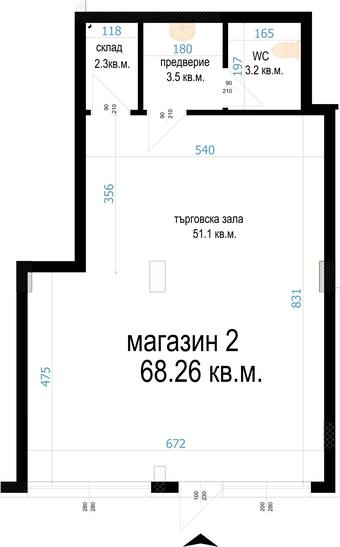 Разпределение на магазин Маг.2