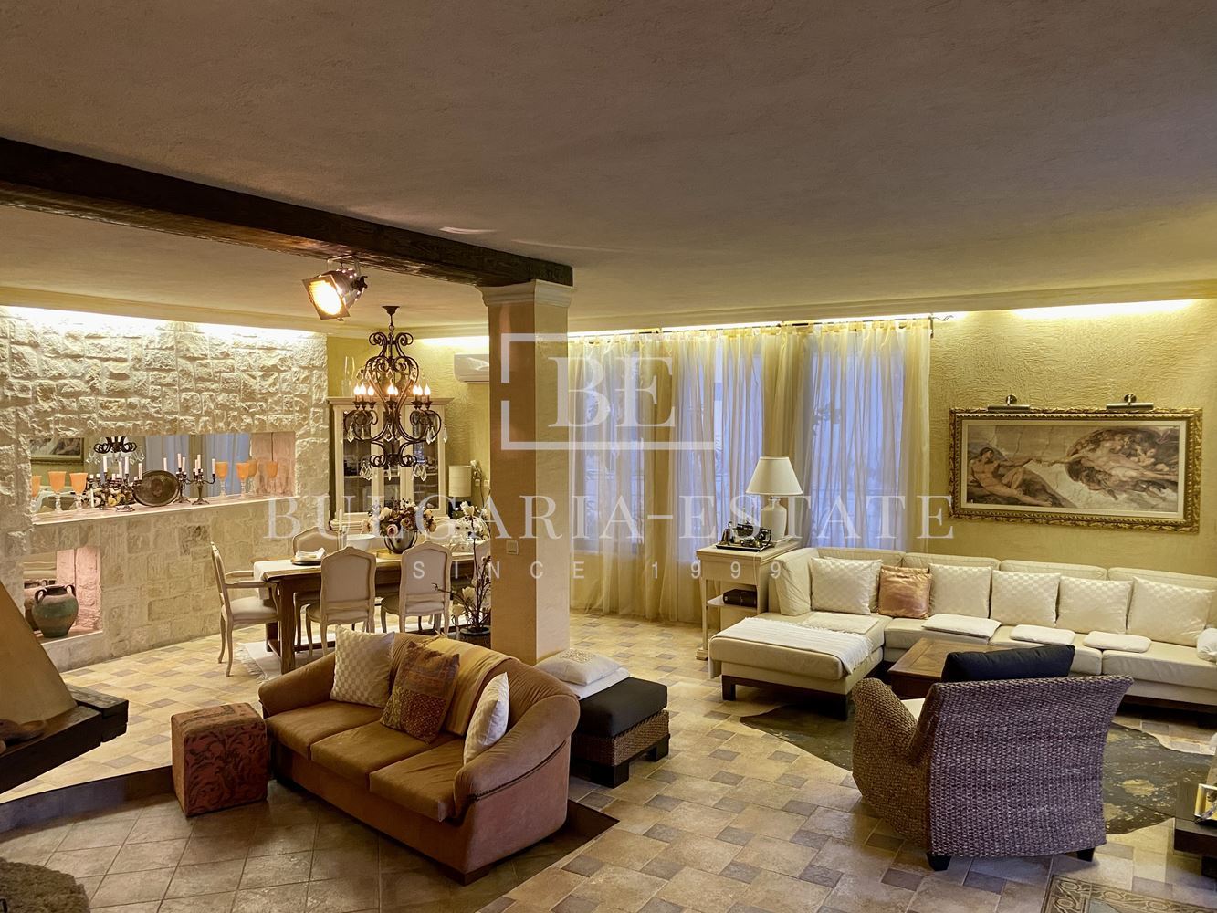 Luxury house with swimming pool, sauna, next to Kabakum beach, town. 515 sq. m. Floor area, 4 bedrooms - 0