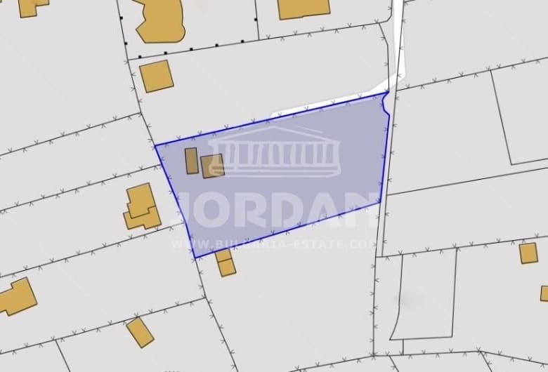 Plot of land for sale for residential construction in the town of. Varna - Trakata 1210m² - 0