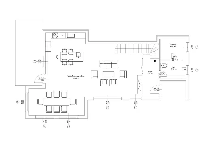 House with three bedrooms, 470 sq.m. yard, TRACT, BDS 🏡🌳 - 0