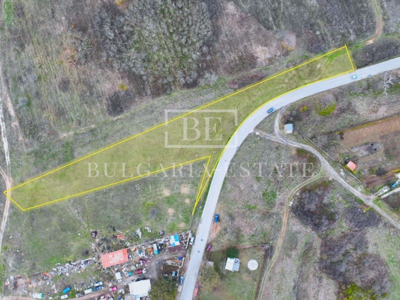 plot with a ready lot - 4500 sq. m. 15 km. from Varna - 0