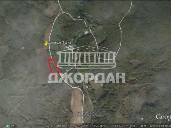 Plot of land for sale gr. Aksakovo - village. Dolishte 3000m² - 0