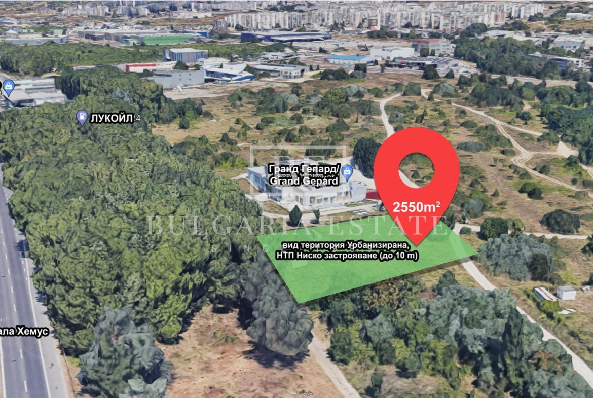 Plot for industrial construction, showroom, warehouses, gr. Varna, Vladislav Varnenchik - 2550 sq.m. - 0