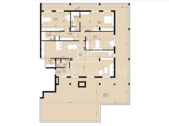 1398 €/кв.м - Четиристаен апартамент - м-т Св. Никола - 0