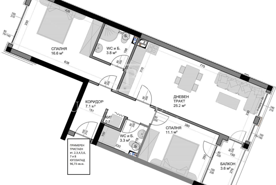 NEW! With building permit! Vacant apartments and parking spaces, gr. Varna, Vladislav Varnenchik 1 - 0
