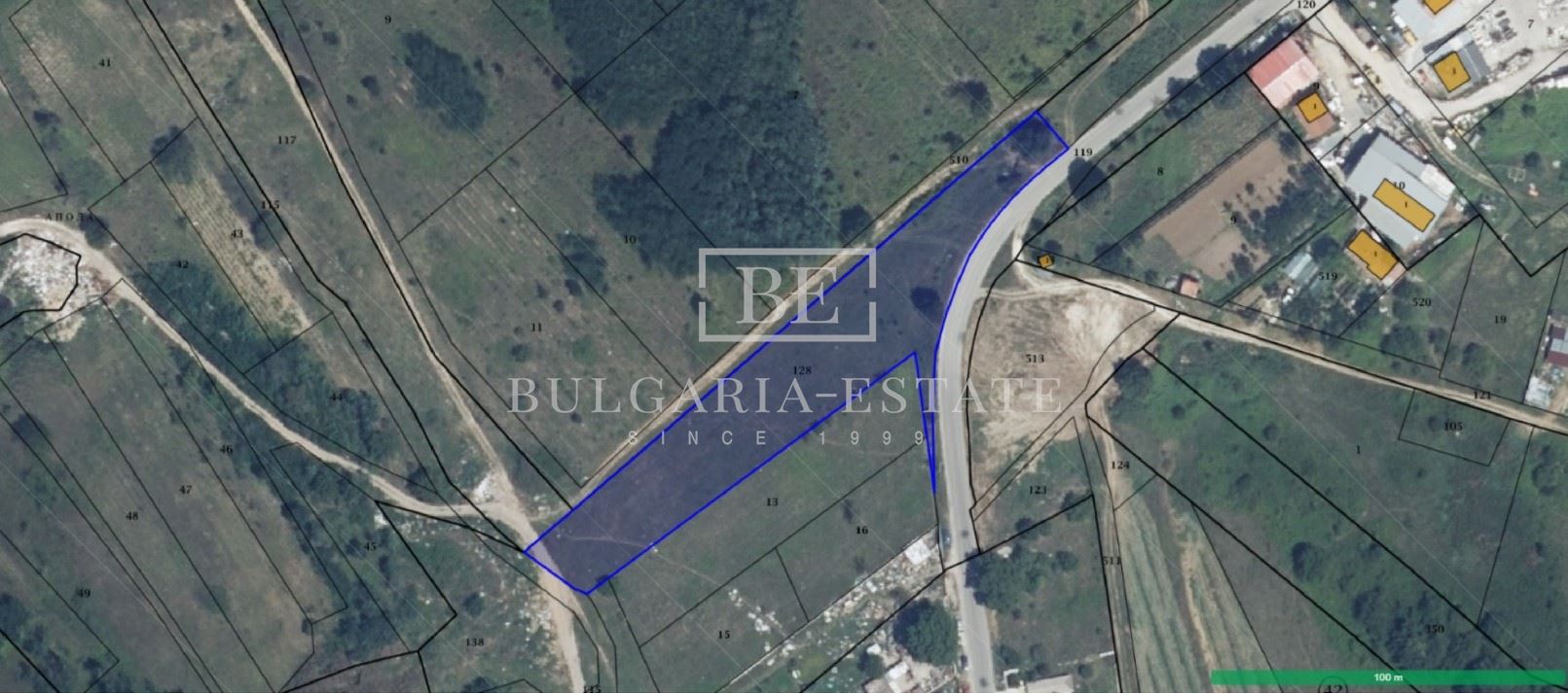 plot with a ready lot - 4500 sq. m. 15 km. from Varna - 0