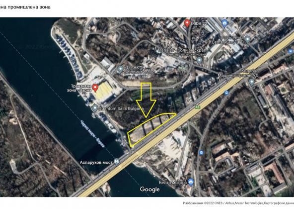 Парцел 10226 квадратни метра с ПУП, Островна Промишлена Зона, гр. Варна - 0