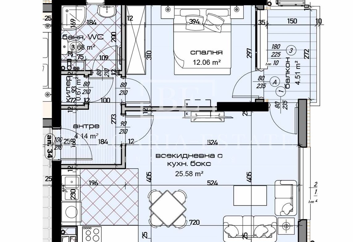 Einzimmerwohnung Neubau - 0