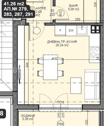 Директно от Строител - 1-стаен Апартамент, Южен, 47 кв. м. - Перфектна Инвестиция - 0