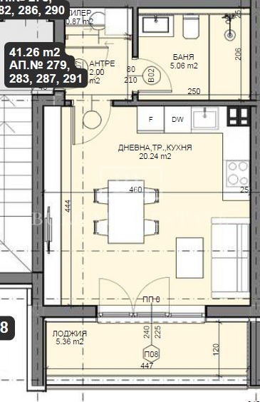 Директно от Строител - 1-стаен Апартамент, Южен, 47 кв. м. - Перфектна Инвестиция - 0