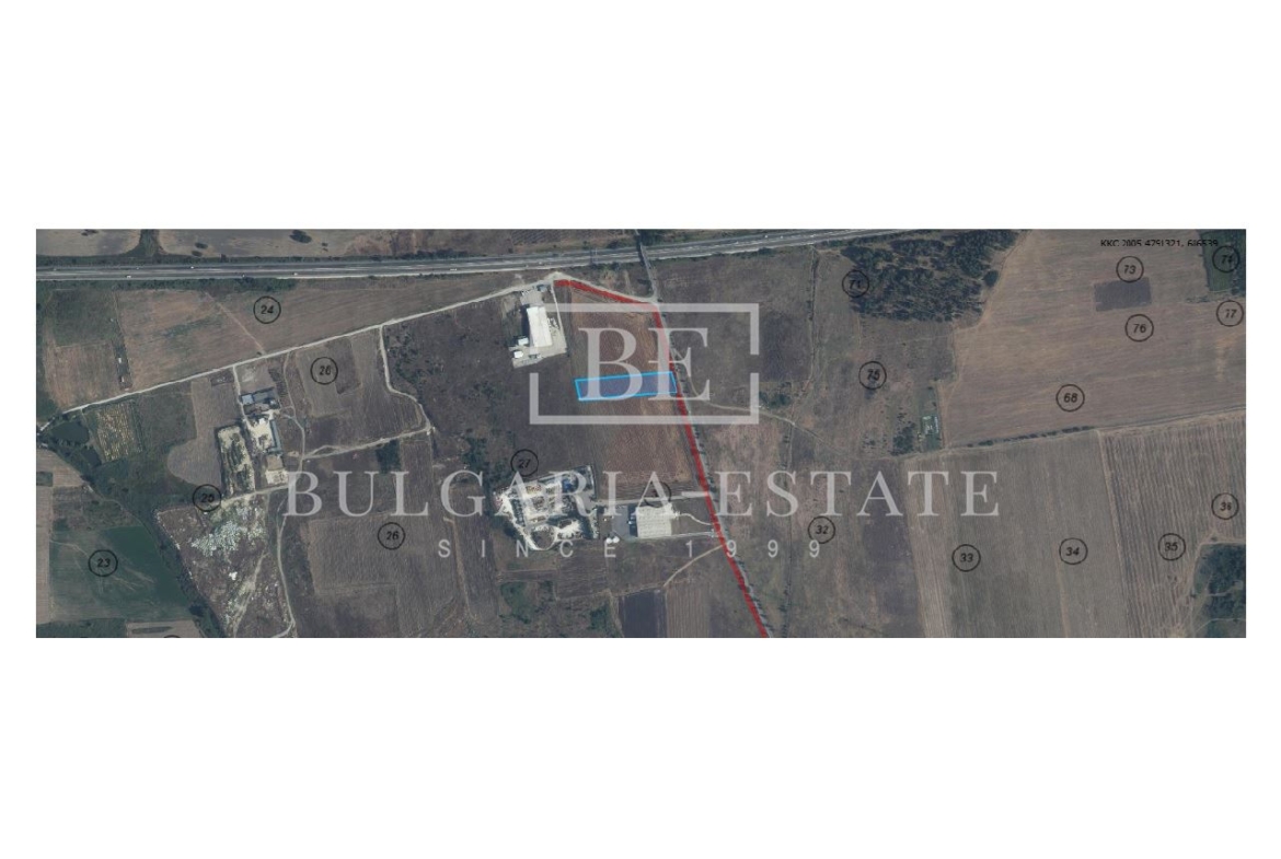 ЕКСКЛУЗИВНО от BULGARIA-ESTATE - Парцел: 8 дка до магистрала „Хемус“ – отлична видимост и достъп - 0