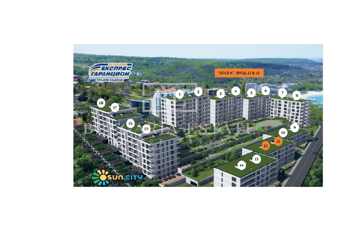 БЕЗ КОМИСИОННА! Тристаен с нескриваема панорама в затворен комплекс в кв. Галата - 0