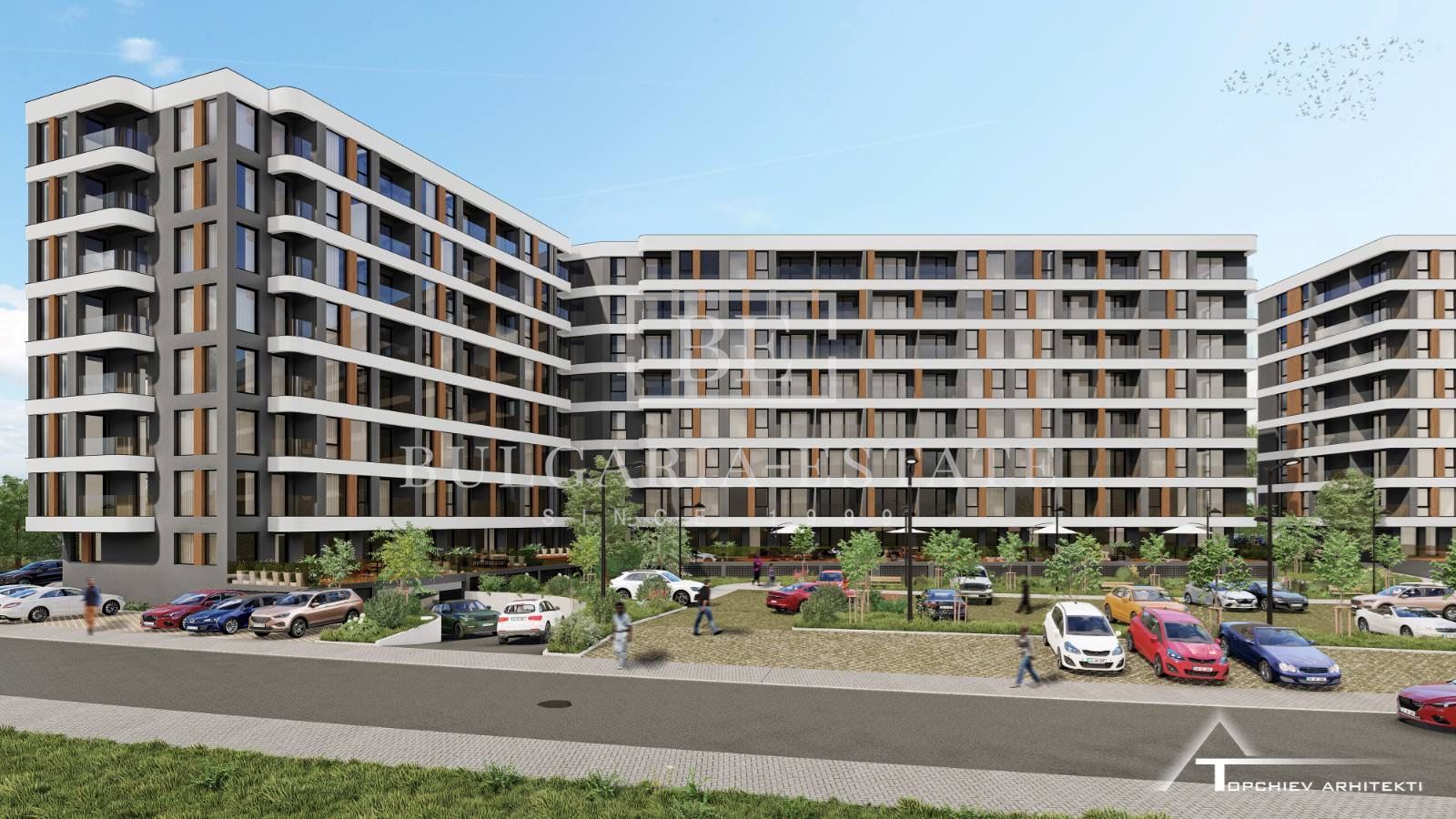 Тристаен апартамент с паркомясто в нова красива сграда, гр. Варна. АКТ 14 – ОКТОМВРИ 2025 г.! ДОКАЗАН СТРОИТЕЛ В ГРАДА! - 0