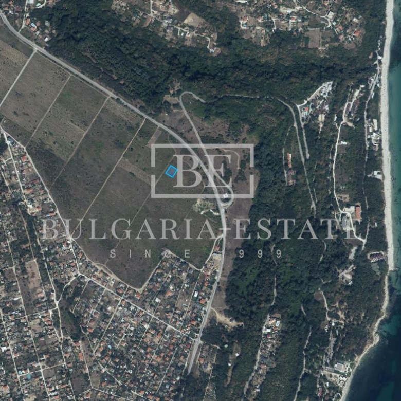 Регулируемый участок с видом на море в Ракитнике - 863 кв.м, 95 000 € - 0