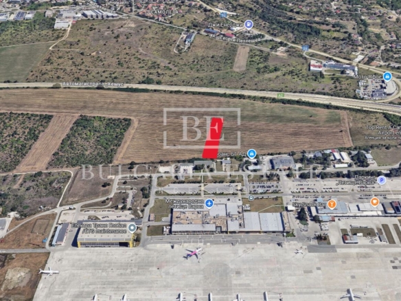 Grundstück in der Nähe des Flughafens Varna und der Hemus-Autobahn zu verkaufen - Ideal für Produktions- und Lagerbedarf - 0