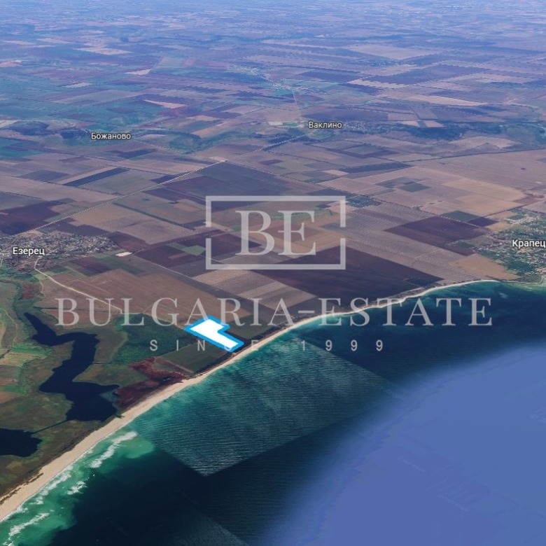 Продается участок площадью 36 455 кв.м вблизи с. Крапец, муниципалитет. Шабла - идеально подходит для солнечного парка - 0