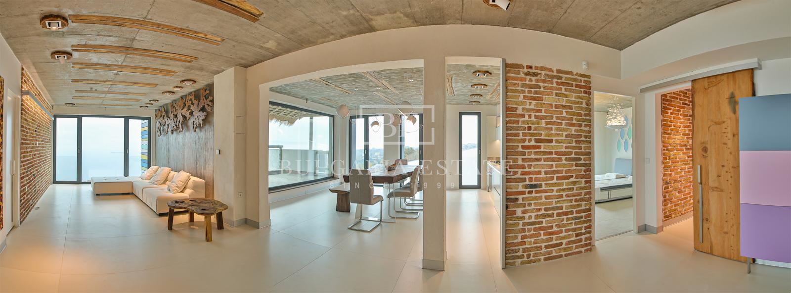 СУПЕР РОСКОШНАЯ КВАРТИРА В АРЕНДУ С 3 СПАЛЬНЯМИ, 2 ВАННЫМИ КОМНАТАМИ, ТЕРРАСОЙ И УНИКАЛЬНЫМ ВИДОМ НА МОРЕ - 0