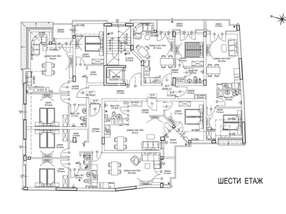Мезонет в красочной квартире от инвестора - 0