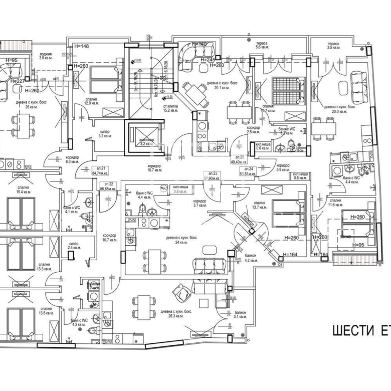 Maisonette in einer bunten Wohnung vom Investor - 0