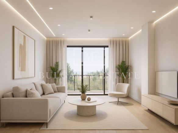 Ексклузивен 2-стаен с морска панорама и проект за 3-стаен в затворен комплекс Bella Vita, Варна - 0