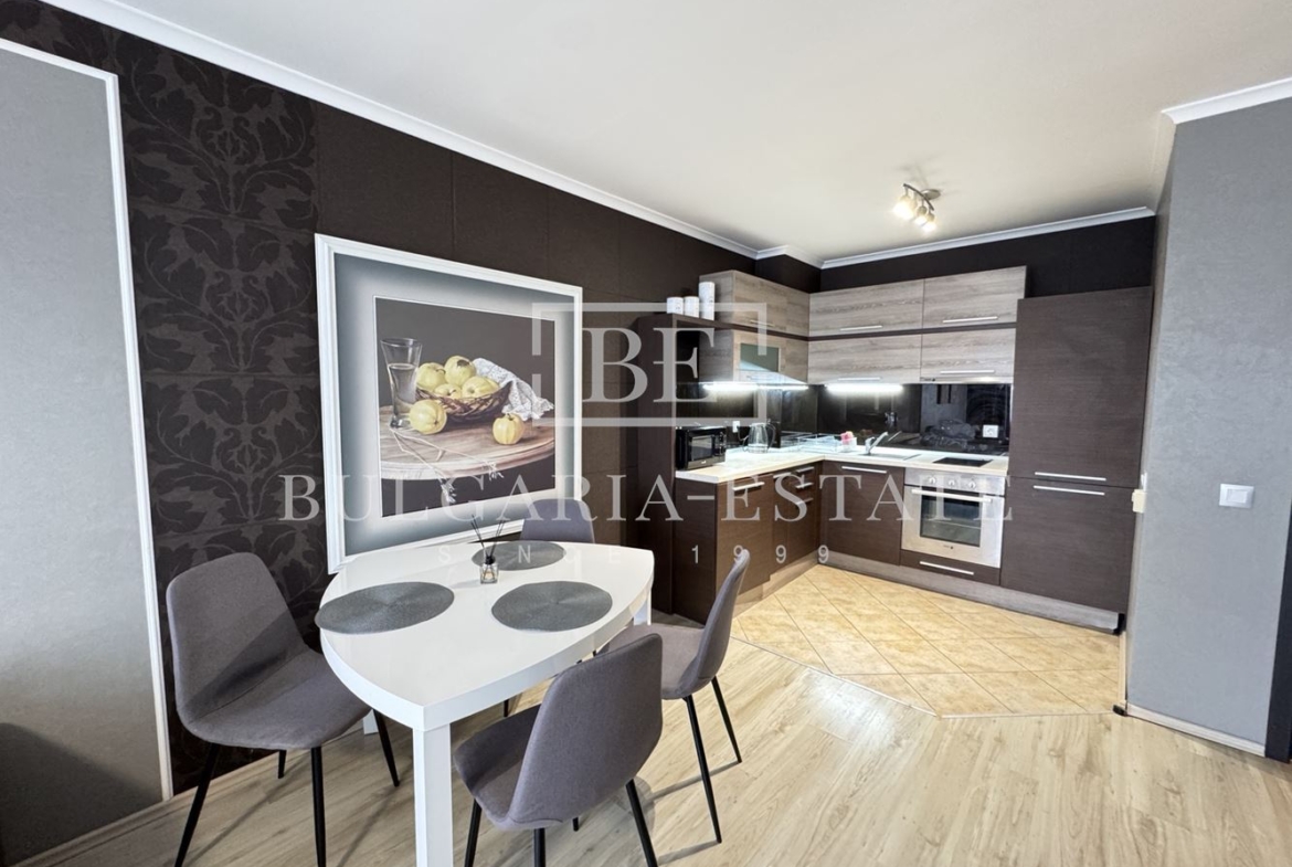 Луксозен двустаен апартамент, затворен комплекс м-т Евксиноград, гр. Варна, включена такса поддръжка - 0