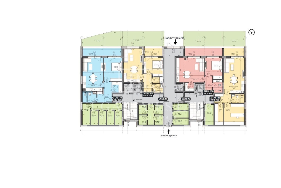 БЕЗ КОМИСИОННА! Двустаен с двор към апартамента – директно от строител - 0