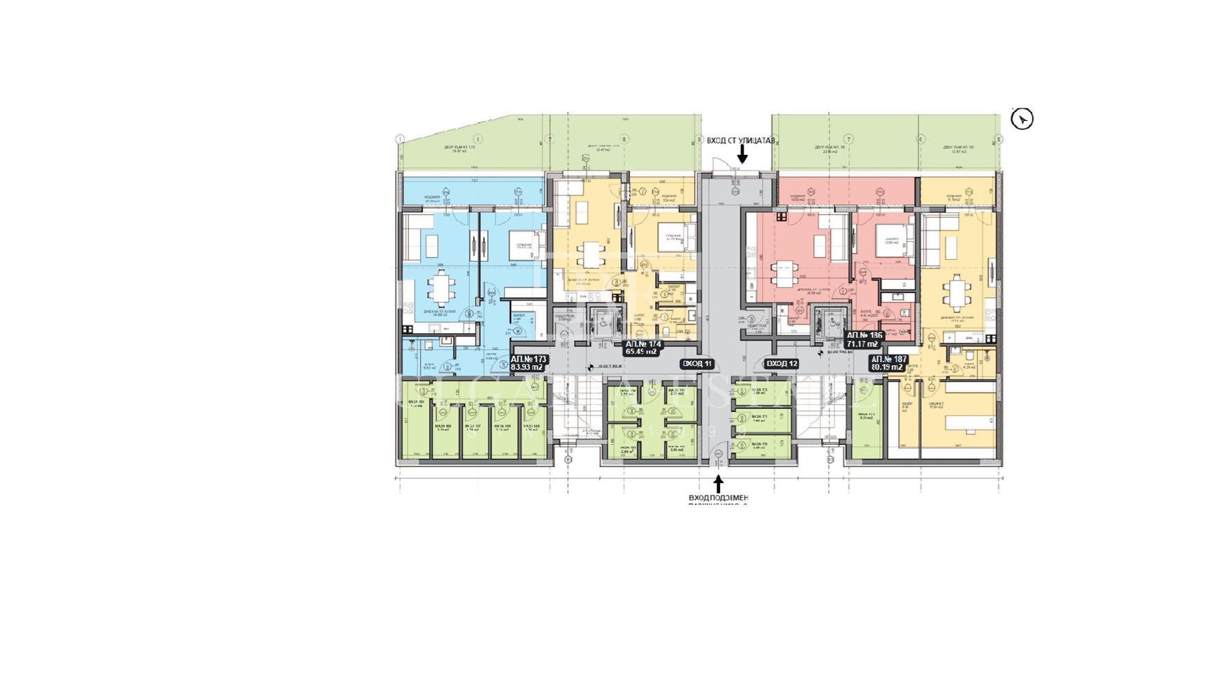 NO COMMISSION! One bedroom with a yard to the apartment - directly from the builder-0 NO COMMISSION! One bedroom with a yard to the apartment - directly from the builder - 0