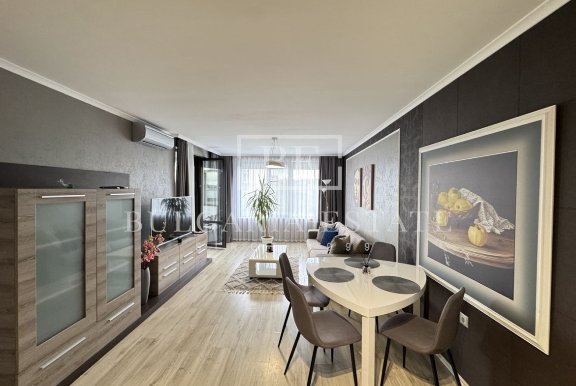 Луксозен двустаен апартамент, затворен комплекс м-т Евксиноград, гр. Варна, включена такса поддръжка - 0