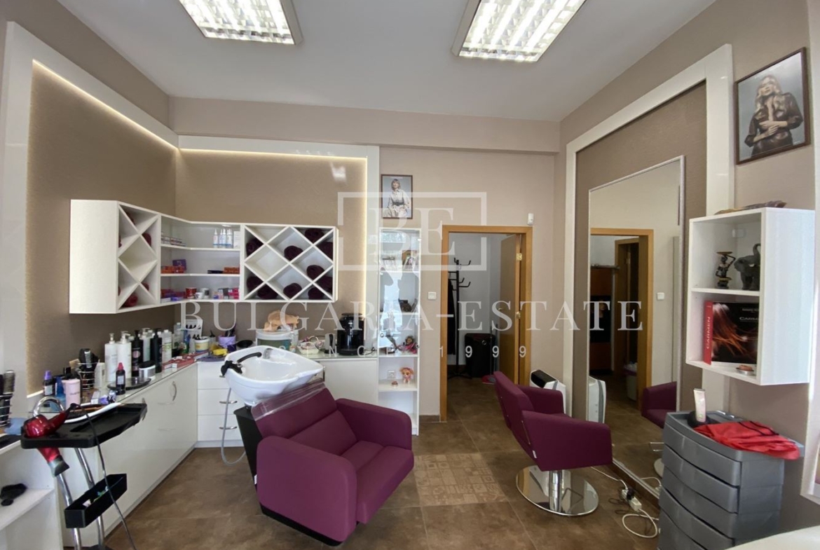 Помещение със статут МАГАЗИН, ползва се като фризьорски салон - ул. ЧАТАЛДЖА 20 - 0