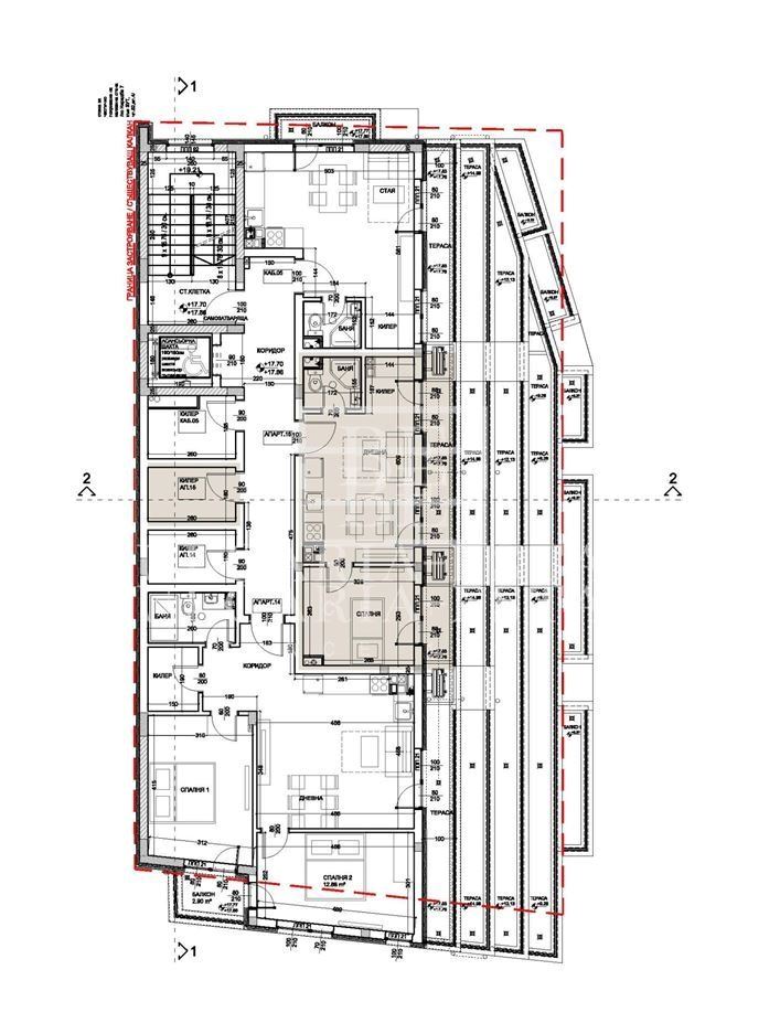 Стильная двухкомнатная в. Левски - кирпич, Акт 14, в шаге от бульвара! Стильная двухкомнатная в. Левски - кирпич, Акт 14, в шаге от бульвара! - 0