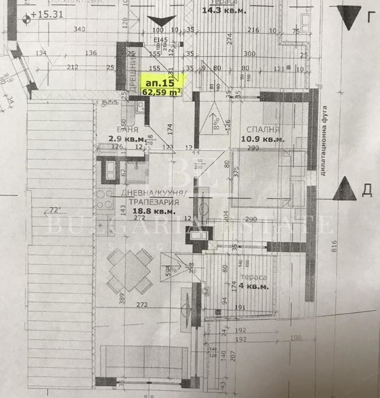Однокомнатная против кампуса 90 - 0