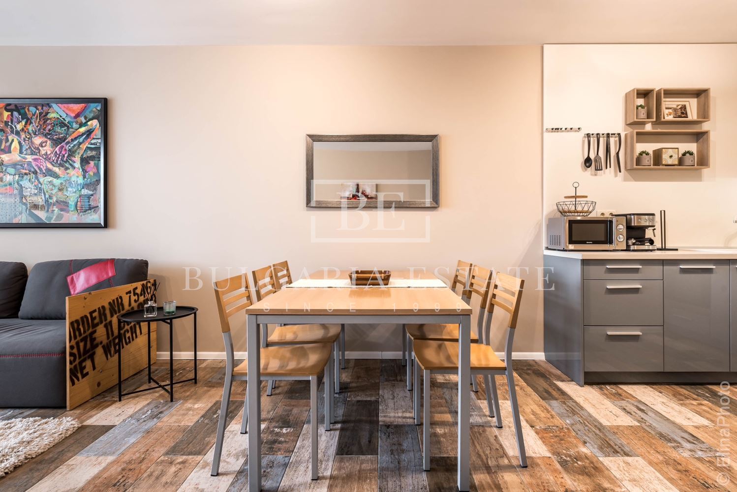 Designer one bedroom apartment for rent in the town of. Varna, Briz, with parking space - 0