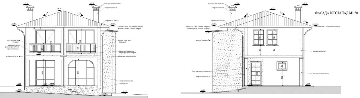 Къща със съвременна архитектура на 15 минути от града - 0