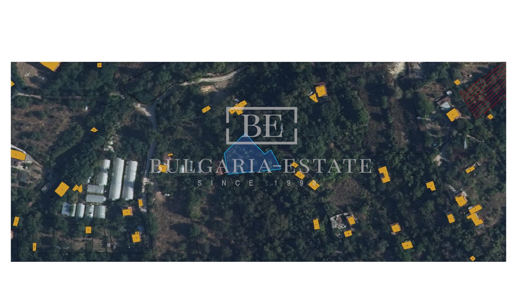 Regulated plot of land - 760 sq.m, mt. "3rd March" - 0