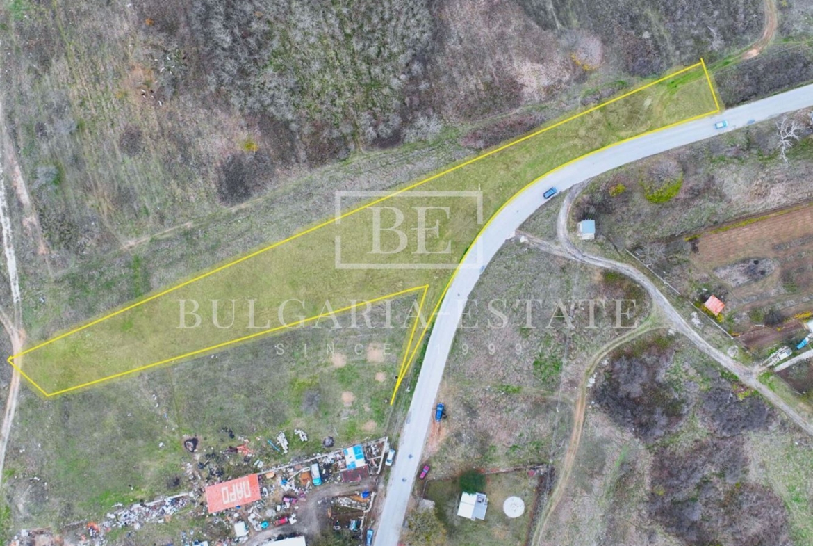 plot with a ready lot - 4500 sq. m. 15 km. from Varna - 0