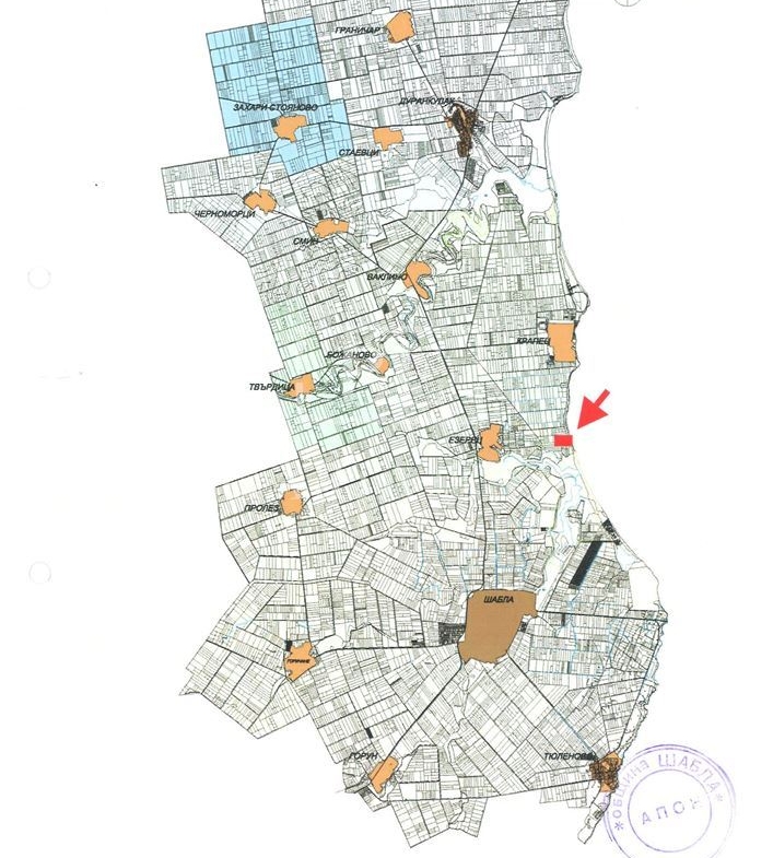 Продава се ЕКСКЛУЗИВНО парцел 36 455 кв.м с проект за модерен хотелски комплекс в близост до с. Крапец, общ. Шабла - 0