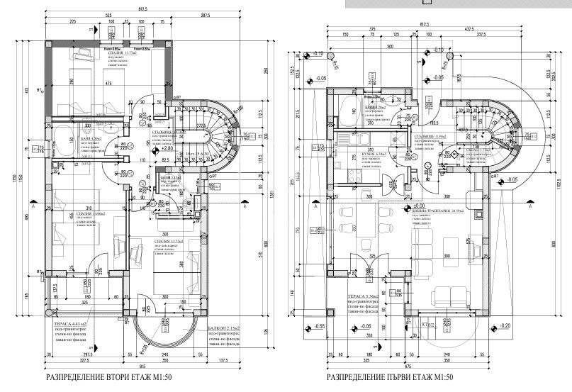 Къща със съвременна архитектура на 15 минути от града - 0
