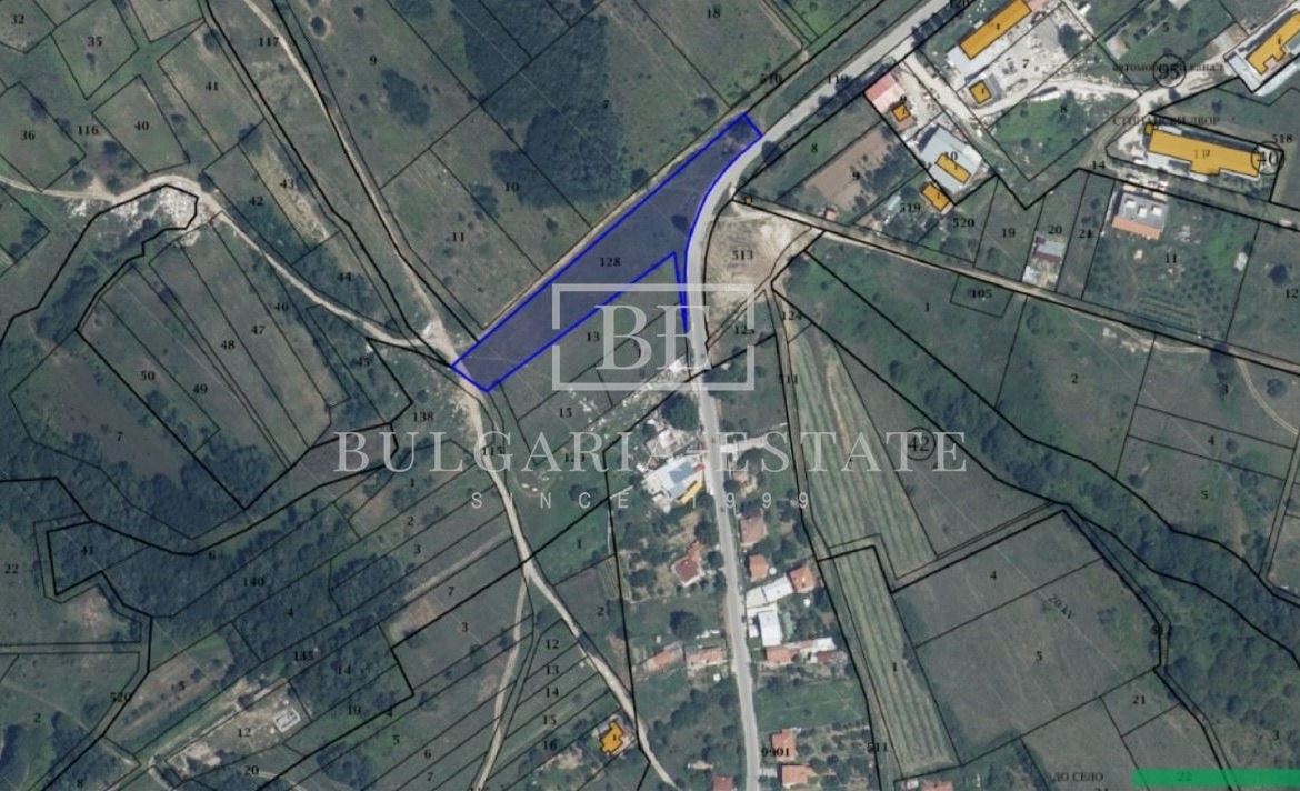 plot with a ready lot - 4500 sq. m. 15 km. from Varna - 0