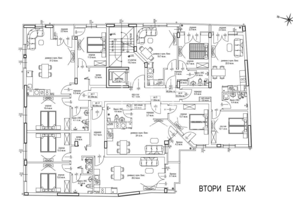Трехкомнатная квартира в ЦВЕТОЧНОМ КВАРТИРЕ ОТ ИНВЕСТОРА - 0