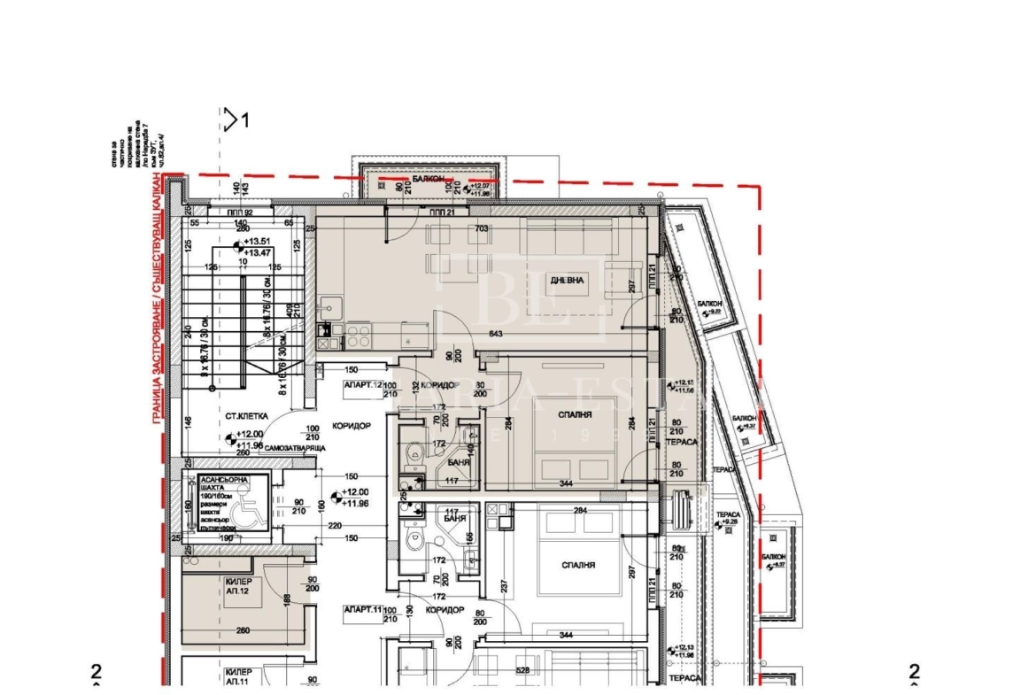 One-bedroom apartment in. Levski - building with Act 14, brick construction - 0