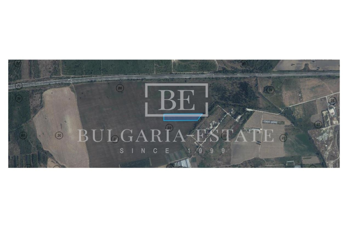 Эксклюзивное предложение от BULGARIA-ESTATE - Участок 18 акров на продажу рядом с аэропортом Варны - 0
