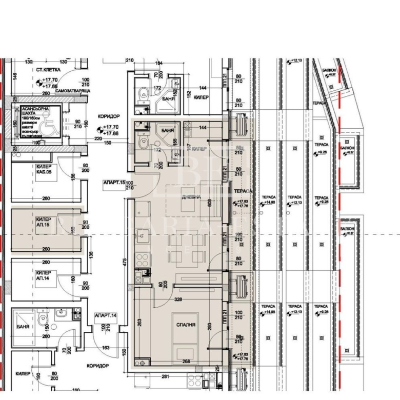 Стилен двустаен в кв. Левски – тухла, Акт 14, на крачка от булеварда! - 0