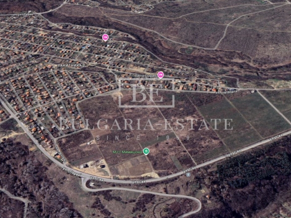 Регулируемый участок с видом на море в Ракитнике - 863 кв.м, 95 000 € - 0