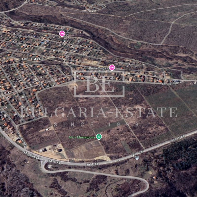 Парцел в регулация с морска панорама в м-т Ракитника – 863 кв.м, 95 000 € - 0