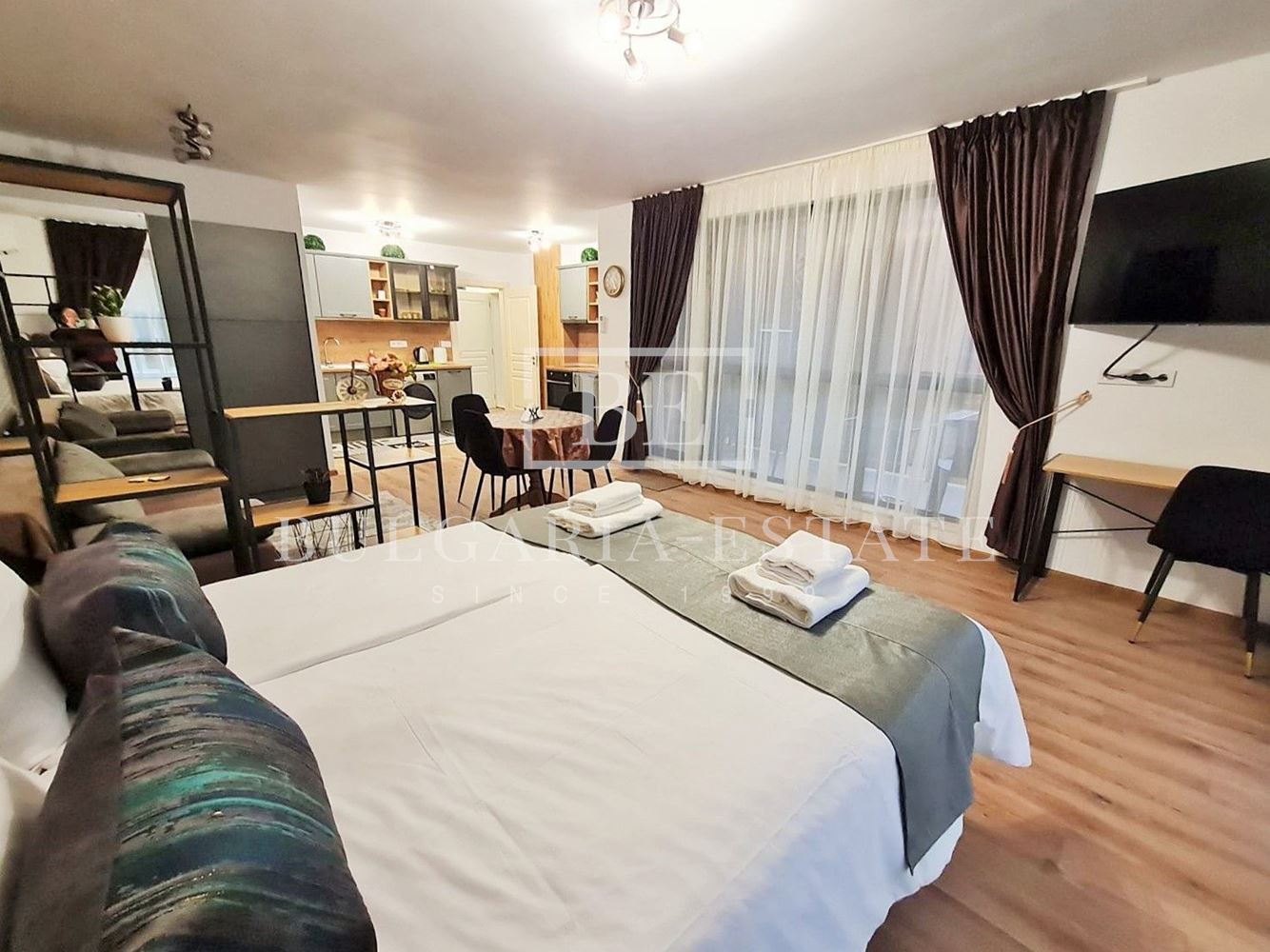 1-комнатный - Центр, за отелем Граффити-0 1-комнатный - Центр, за отелем Граффити - 0