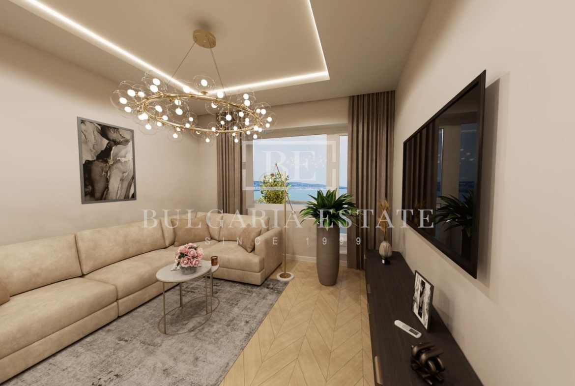 NO COMMISSION! Two-bedroom apartment with unobstructed panorama in a gated complex. Galata - 0