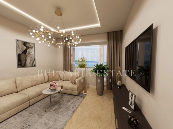 NO COMMISSION! Two-bedroom apartment with unobstructed panorama in a gated complex. Galata - 0