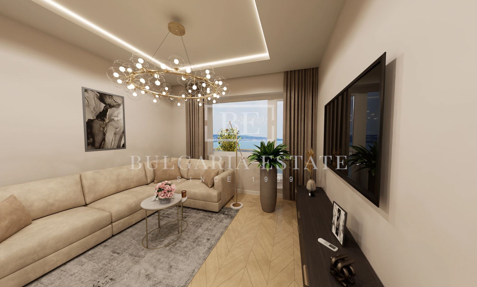 NO COMMISSION! Two-bedroom apartment with unobstructed panorama in a gated complex. Galata-0 NO COMMISSION! Two-bedroom apartment with unobstructed panorama in a gated complex. Galata - 0