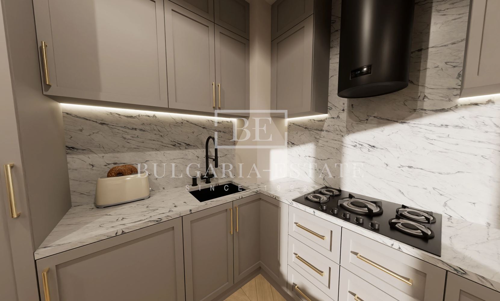 Direct from Builder - 1-bedroom Apartment, South, 47 sq. m. - Perfect Investment - 0