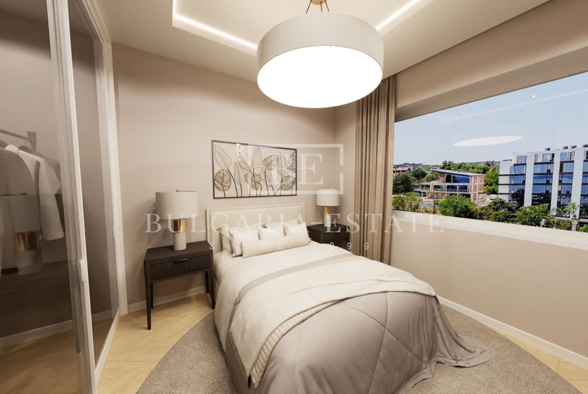 NO COMMISSION! Two-bedroom apartment with unobstructed panorama in a gated complex. Galata - 0